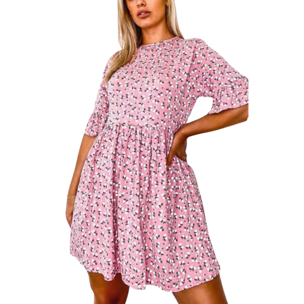 Brand New Boohoo Ditsy Floral Smock Dress